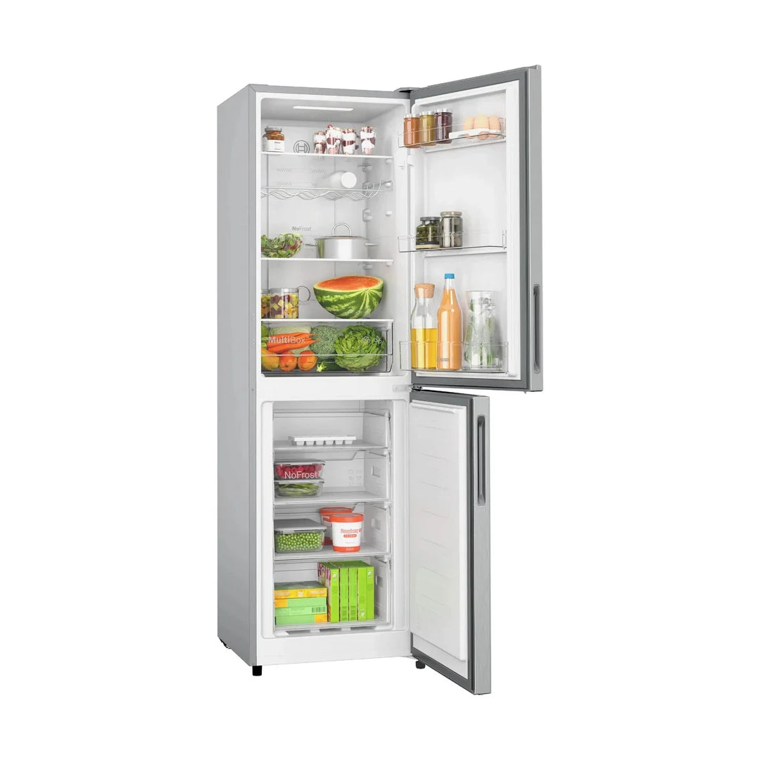 Bosch Series 2 Total No Frost Free-standing fridge-freezer Stainless Steel | KGN27NLEAG Bosch Euronics.ie