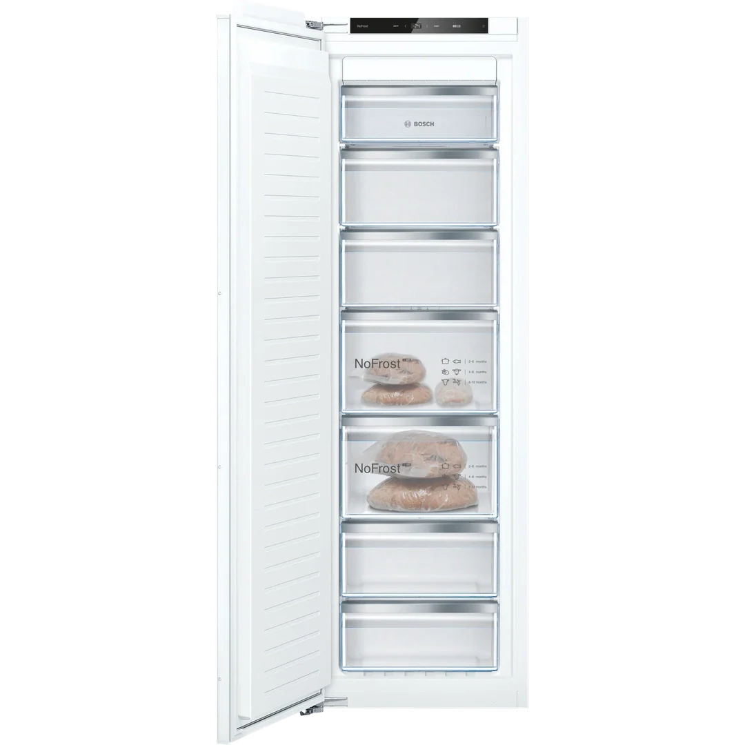 Bosch Series 4 built-in freezer 177.2 x 55.8 cm flat hinge | GIN81VEE0G Bosch 