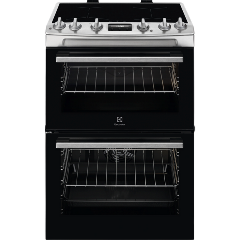 Electrolux 60cm SurroundCook Electric Cooker with Induction Hob | Stainless Steel Belling Cooker Euronics Ireland