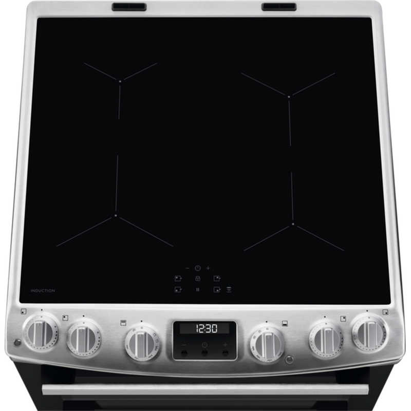 Electrolux 60cm SurroundCook Electric Cooker with Induction Hob | Stainless Steel Belling Cooker Euronics Ireland