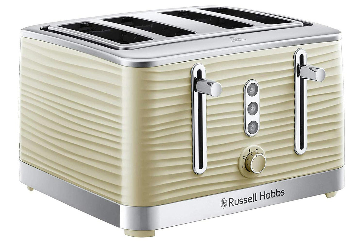 Russell Hobbs Inspire 4 Slice Toaster - Cream | 24384