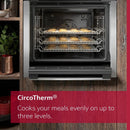 Neff N 50 Built-in oven 60 x 60 cm Graphite-Grey | B6ACH7HG0B NEFF Euronics.ie