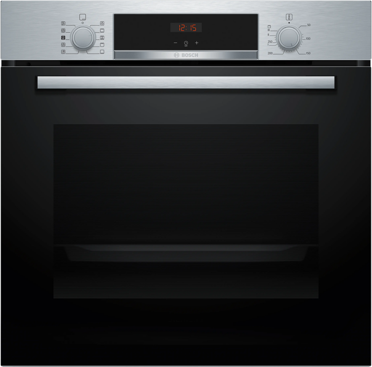 Bosch Series 4 Built-In Single Oven with Added Steam - Stainless Steel | HQA534BS3B