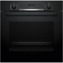 Bosch Series 4 Built-in oven with added steam function 60 x 60 cm Black | HQA534BB3B Bosch 
