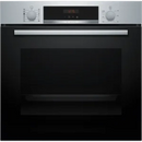 Series 4 Built-in oven with added steam function 60 x 60 cm Stainless steel | HQA574BS3B Bosch Oven Euronics Ireland