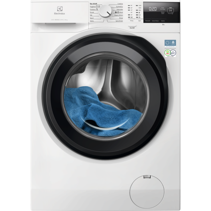 Electrolux SensiCare 600 10 kg Front-Load Washing Machine | EFI62142B Electrolux 