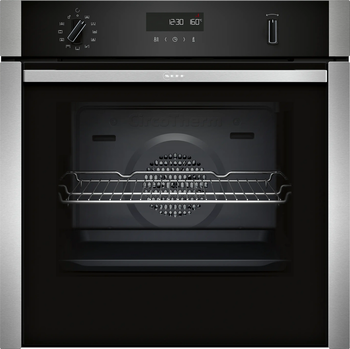 NEFF N50 B6ACH7AN7B Slide&Hide pyrolytic single oven in Stainless Steel