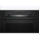 Bosch Built-in oven with added steam function 60 x 60 cm Black | HQA574BB3B Bosch Oven Euronics Ireland