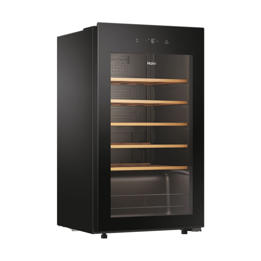 Haier Wine Bank 50 Series 3 34-Bottle Wine Cooler - Black | HWS34GGH1K — product image 6