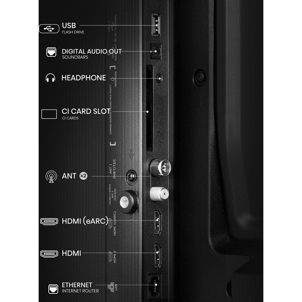 Hisense A59Q 32-inch Full HD QLED Smart TV - Black | 32A59Q — product image 5