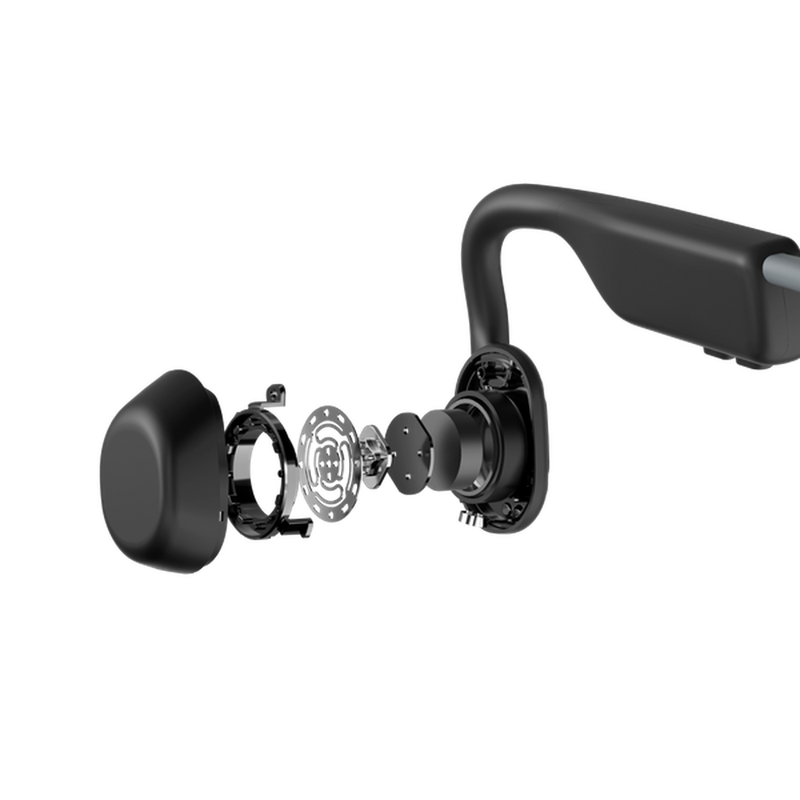 Shokz OpenMove Bone Conduction Wireless Headphones – Slate Grey | 38-S661GY Shokz Headphones Euronics Ireland