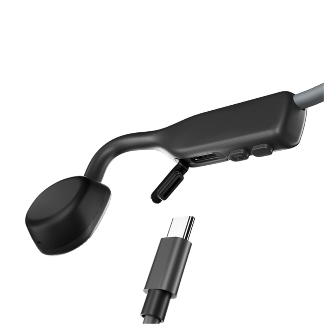Shokz OpenMove Bone Conduction Wireless Headphones – Slate Grey | 38-S661GY Shokz Headphones Euronics Ireland