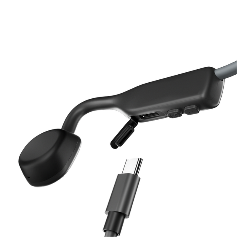Shokz OpenMove Bone Conduction Wireless Headphones – Slate Grey | 38-S661GY Shokz Headphones Euronics Ireland
