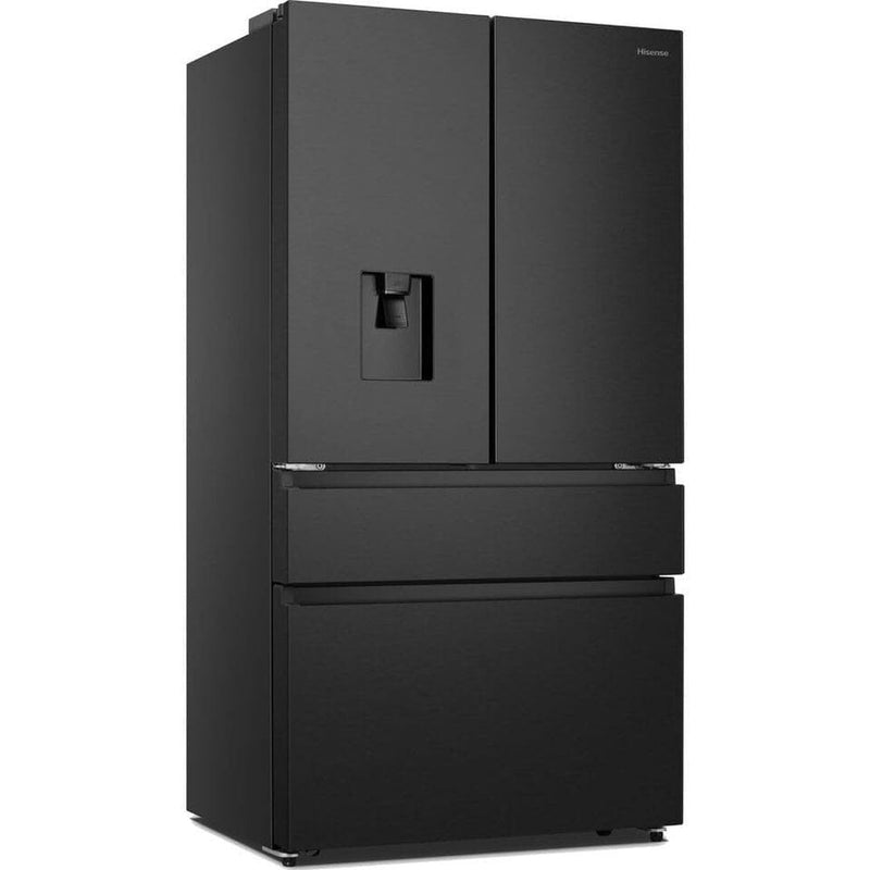Hisense PureFlat Fridge Freezer - Black Stainless Steel | RF749N4SWFE Hisense Euronics.ie