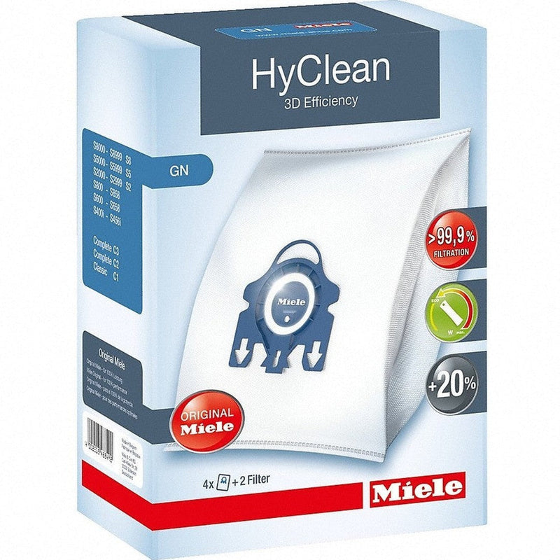 Miele HyClean 3D Efficiency Dustbags | GN Miele Euronics.ie