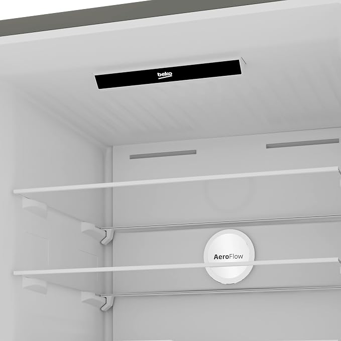 Beko 490L Total No Frost Fridge Freezer - Stainless Steel Effect | CNG4793VPS — product image 4