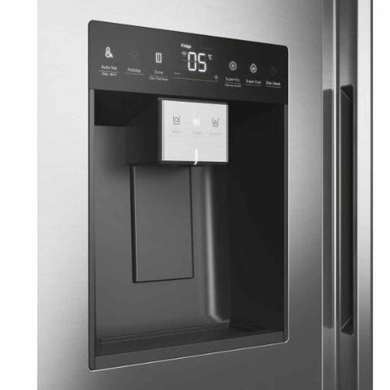 Haier SBS 90 Series 5 American Style Fridge Freezer | HSW59F18DIMM Haier Fridge Freezer Euronics Ireland