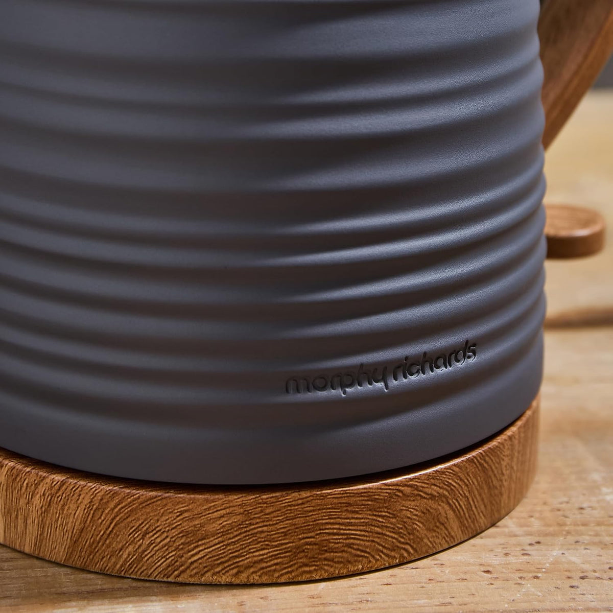 Morphy Richards Clay 1.7L Rapid-Boil Kettle - Flint | 103101 — product image 3