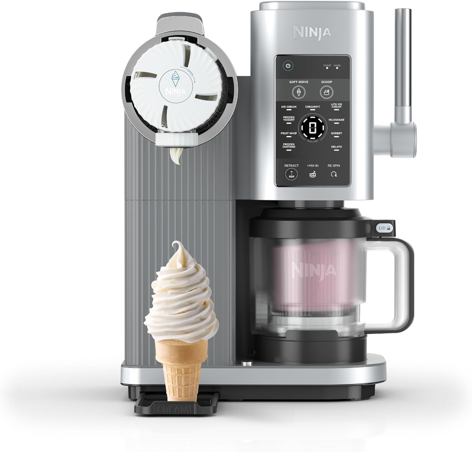 Ninja Swirl by CREAMi 13-in-1 Soft Serve & Ice Cream Maker | NC701UK Ninja 