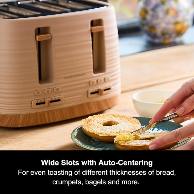 Morphy Richards Clay 4-Slice Toaster - Felspar | 243100 — product image 2