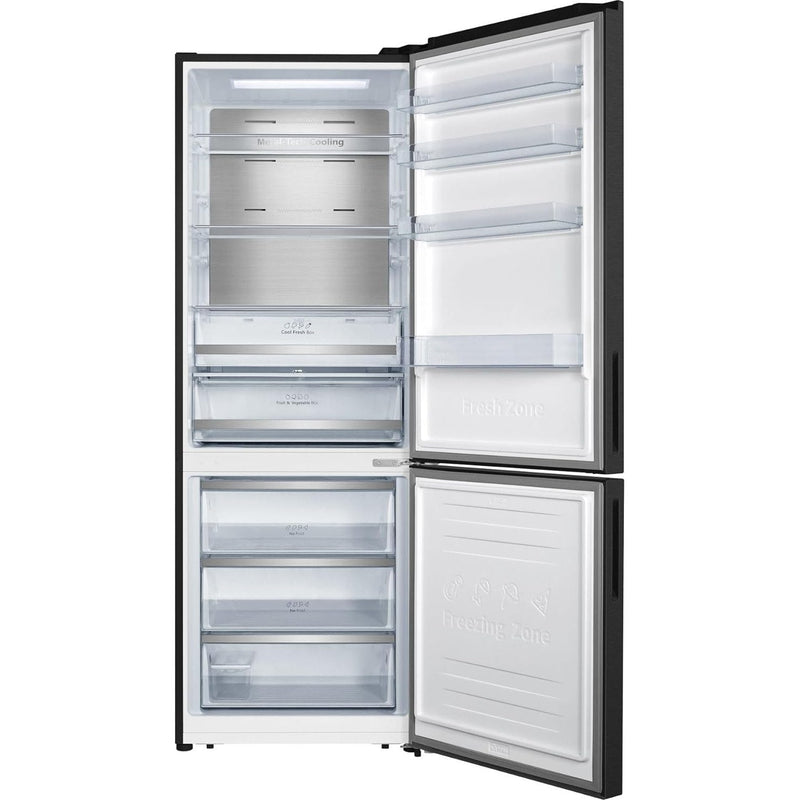 Hisense 60/40 Fridge Freezer - Black | RB645N4BFE Hisense Euronics.ie