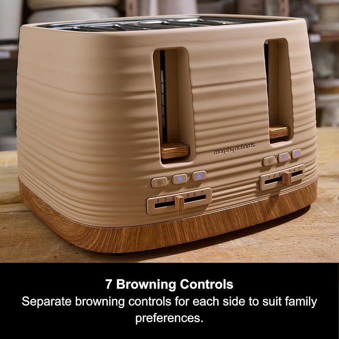 Morphy Richards Clay 4-Slice Toaster - Felspar | 243100 — product image 3