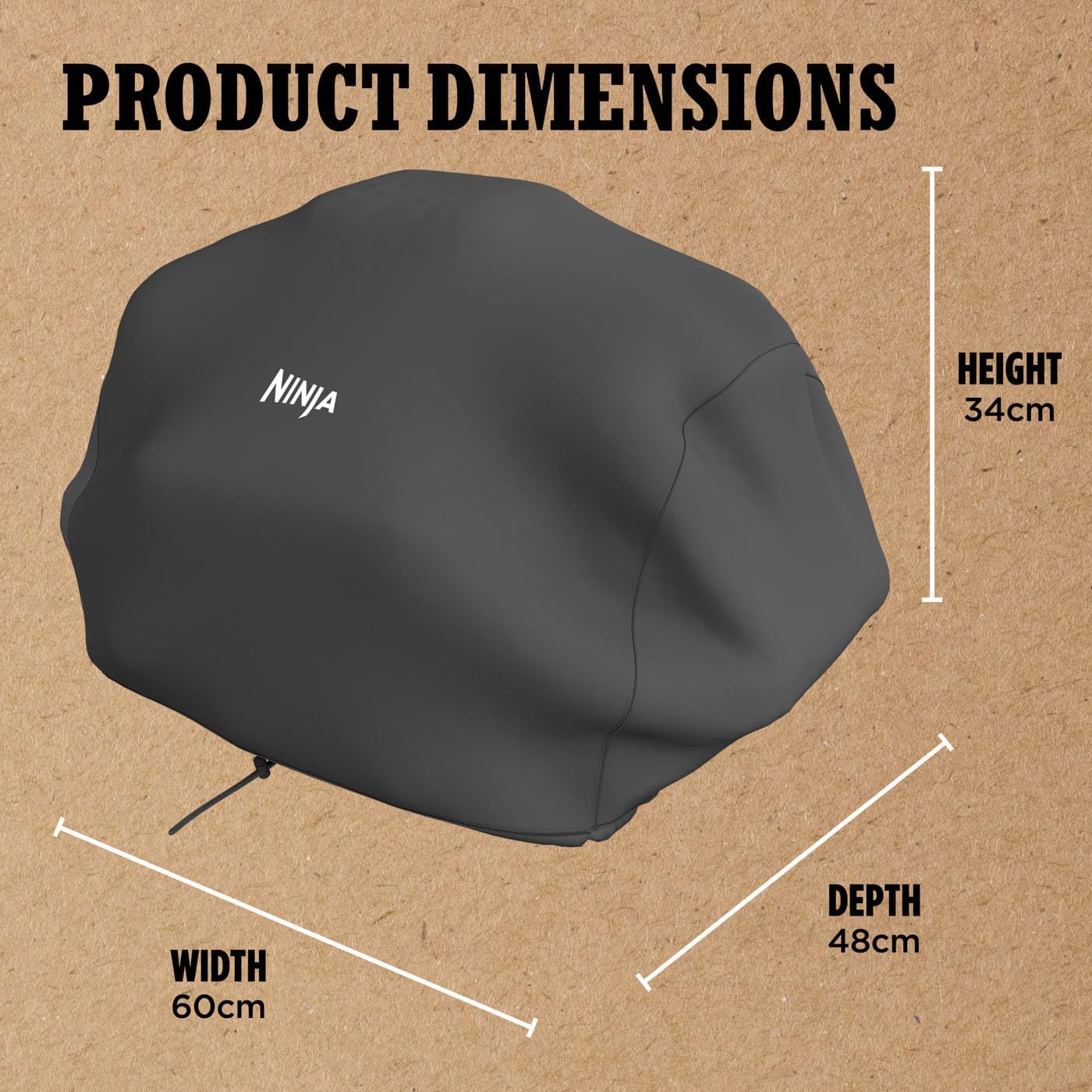 Ninja Woodfire Grill Cover - Compatible with Ninja Woodfire Electric BBQ Grill | XSKCOVEREUUK Ninja Grill Accessories Euronics Ireland