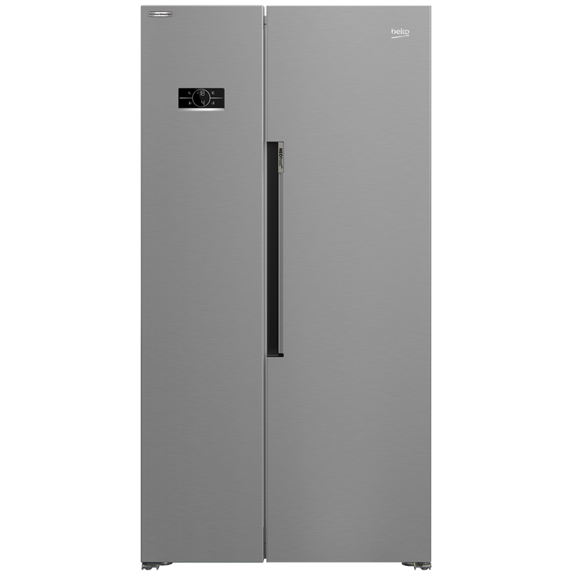 Beko Freestanding American Style Fridge Freezer with NeoFrost™ - Stainless Steel | ASL1442VPS Beko American Fridge Freezer Euronics Ireland