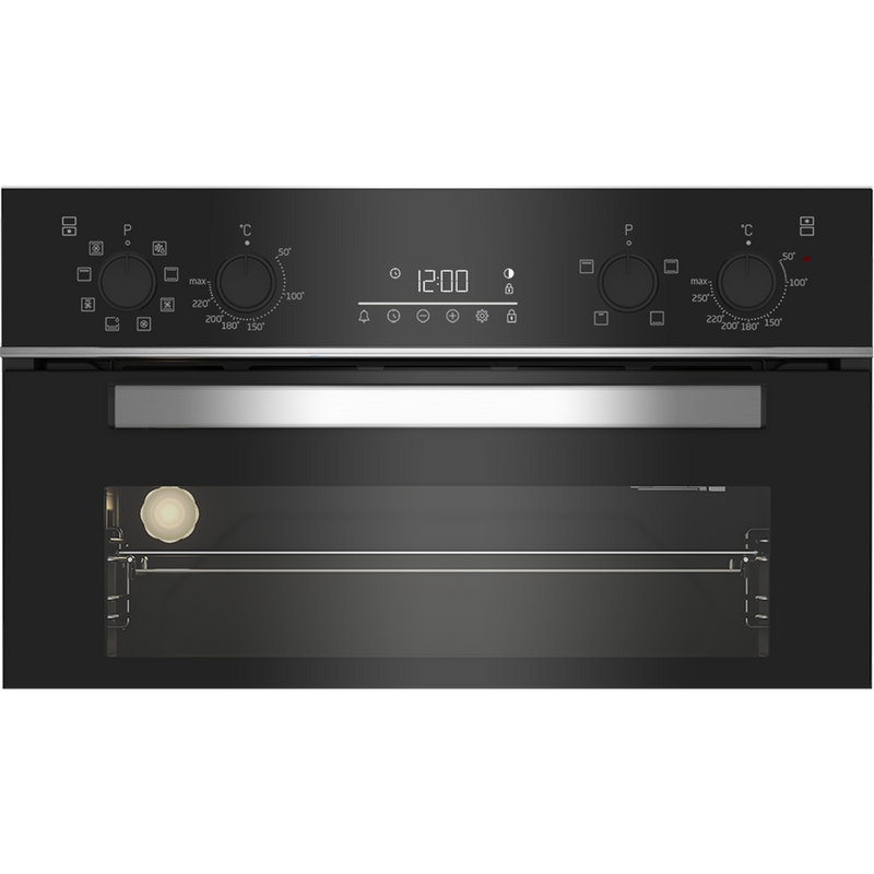 Beko 60cm Built-in High Specification RecycledNet™ Double Oven | BBDM243BOC Beko Euronics.ie