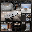 DREAME X50 Ultra Robot Vacuum & Mop, Auto-Empty, 20,000 Pa, Self-Cleaning Dock | RLX85CE-4