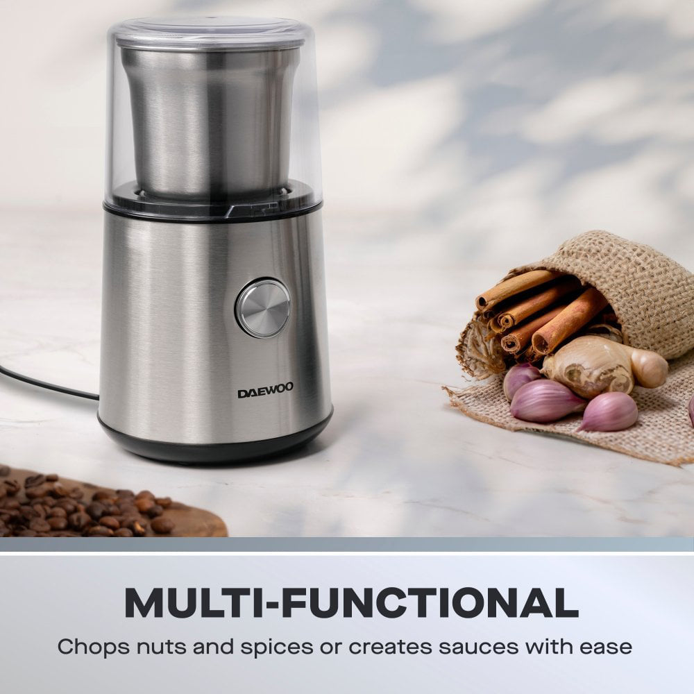 Daewoo Wet & Dry Coffee and Spice Grinder - Stainless Steel | 970128 — product image 4
