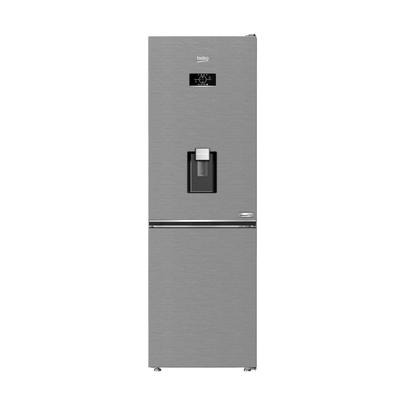 Beko HarvestFresh 60/40 Fridge Freezer - Stainless Steel | CNB3G4686DVPS Beko Fridge Freezer Euronics Ireland
