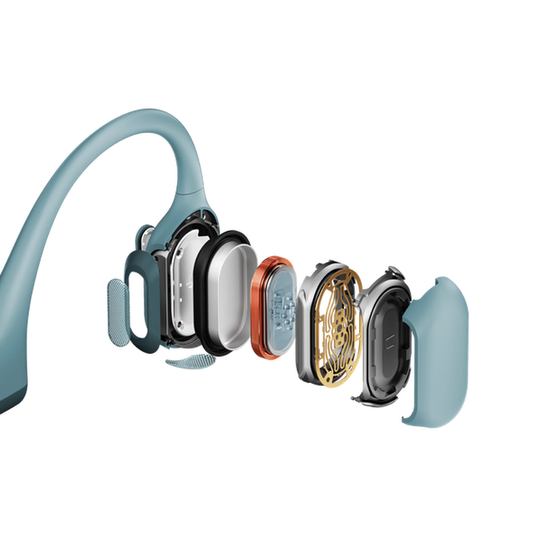 Shokz OpenRun Pro Blue Bone Conduction Sports Headphones | 38-S661BL