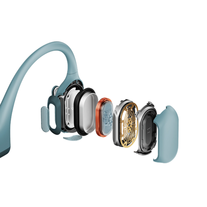 Shokz OpenRun Pro Blue Bone Conduction Sports Headphones | 38-S661BL