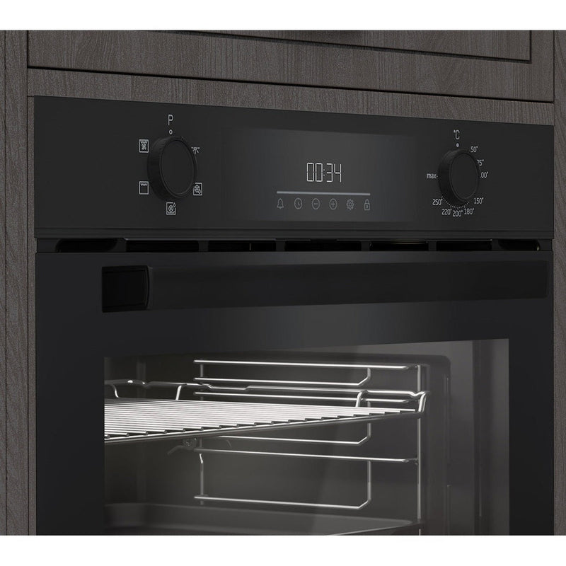 Beko 60cm Built-in High Specification RecycledNet™ Double Oven | BBDM243BOC Beko Euronics.ie