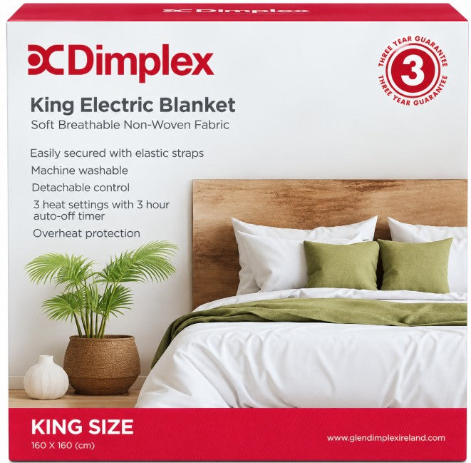 Dimplex King Electric Underblanket with Timer | DUB1013 — product image 2