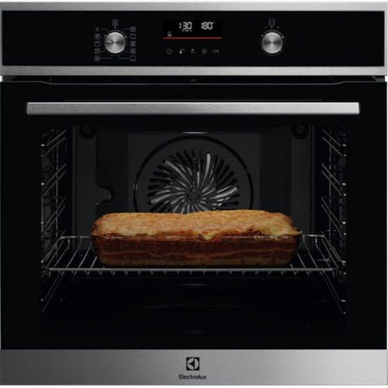 Electrolux 60 cm Built‑In Pyrolytic Multifunction Oven Stainless Steel | EOF6P46X Electrolux 