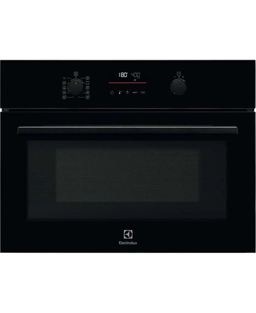 Electrolux 600 CombiQuick 44L Built-In Combi Microwave - Black | EVLDE46GK