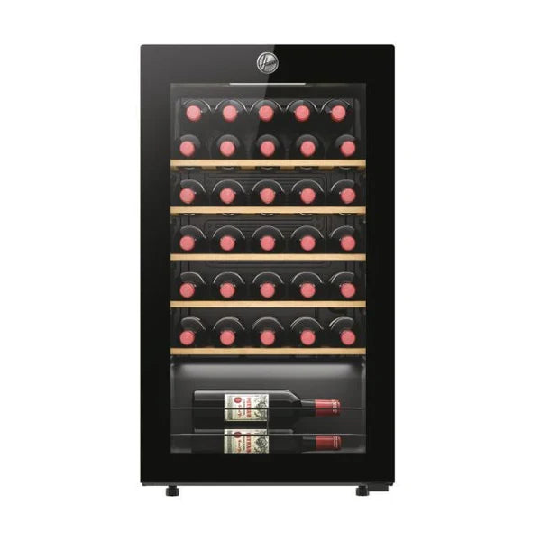 Hoover H-WINE 500 34 Bottle Wine Cooler Ð Black | HOWC034K