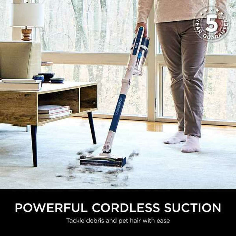 Shark PowerPro Cordless Stick Vacuum - Navy Metallic | IZ380UK Shark Euronics.ie