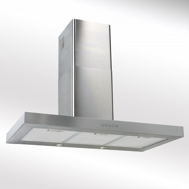 Luxair 90cm Flat Slimline Cooker Hood - Stainless Steel | LA90FLTSS