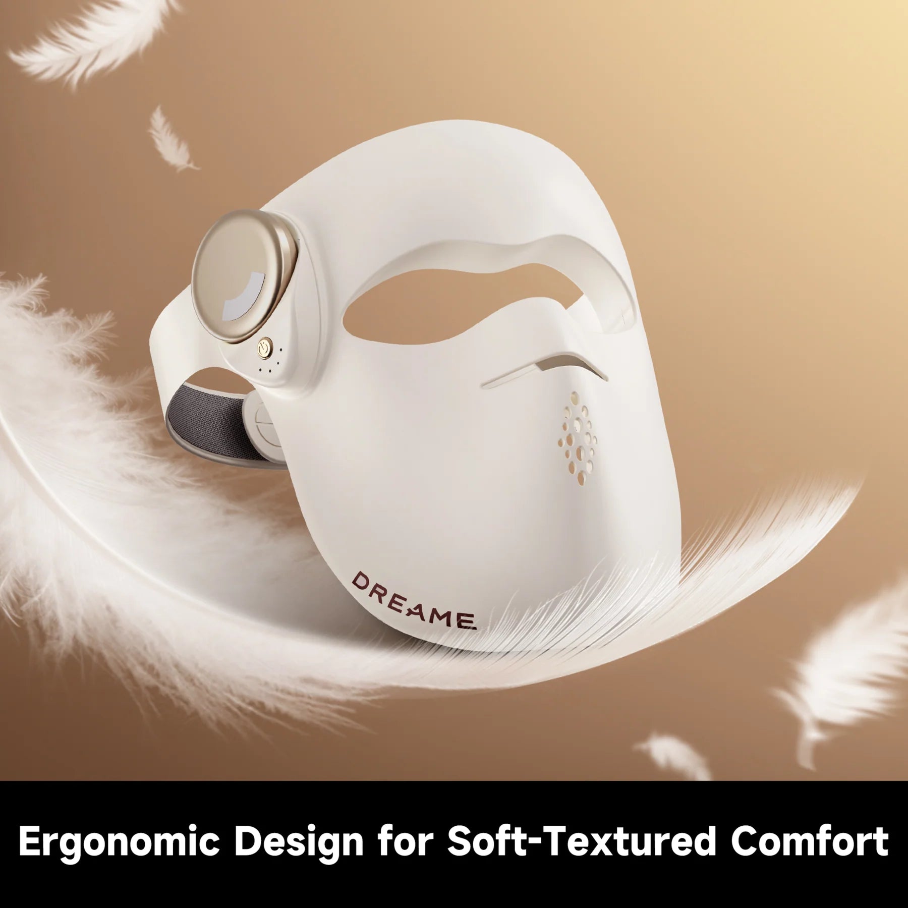 Dreame Chrona LED Light Therapy Mask, Photon Anti-Aging Skincare Mask | AB01A