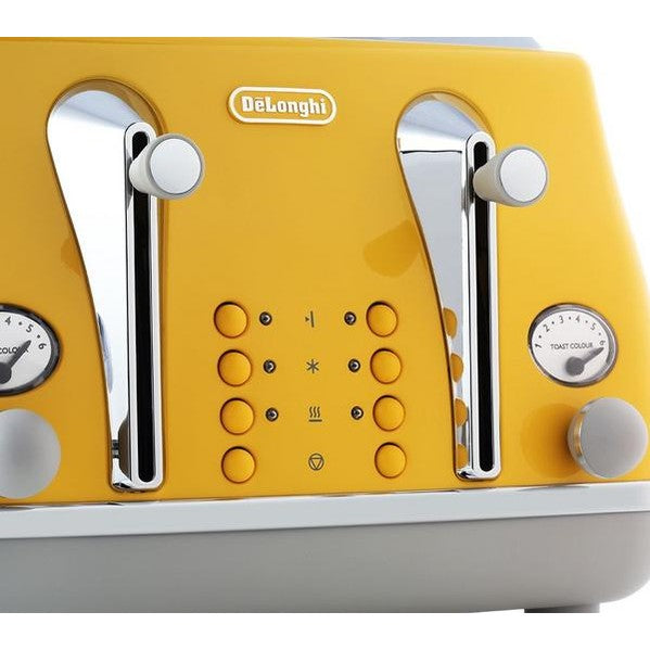 DeLonghi Icona Capitals 4 Slice Toaster | CTOC4003.Y