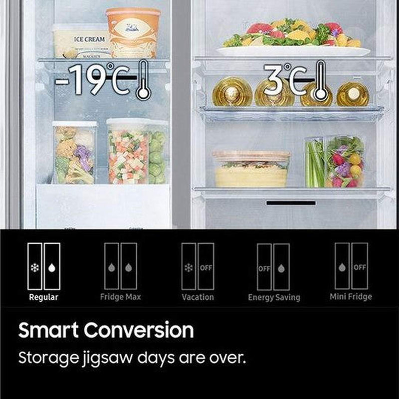 Samsung Series 7 American Fridge Freezer with SpaceMax | RS67A8811B1/EU Samsung Euronics.ie