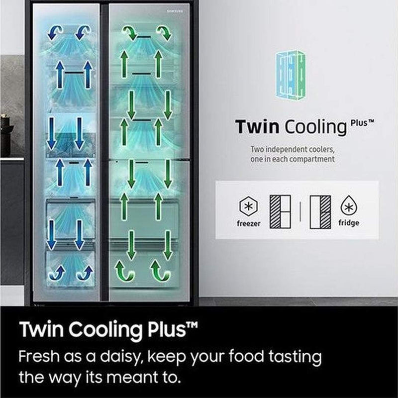 Samsung Series 7 American Fridge Freezer with SpaceMax | RS67A8811B1/EU Samsung Euronics.ie