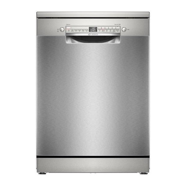 Bosch Series 2 60CM Freestanding Standard Dishwasher - Brushed Steel | SMS2HVI06G
