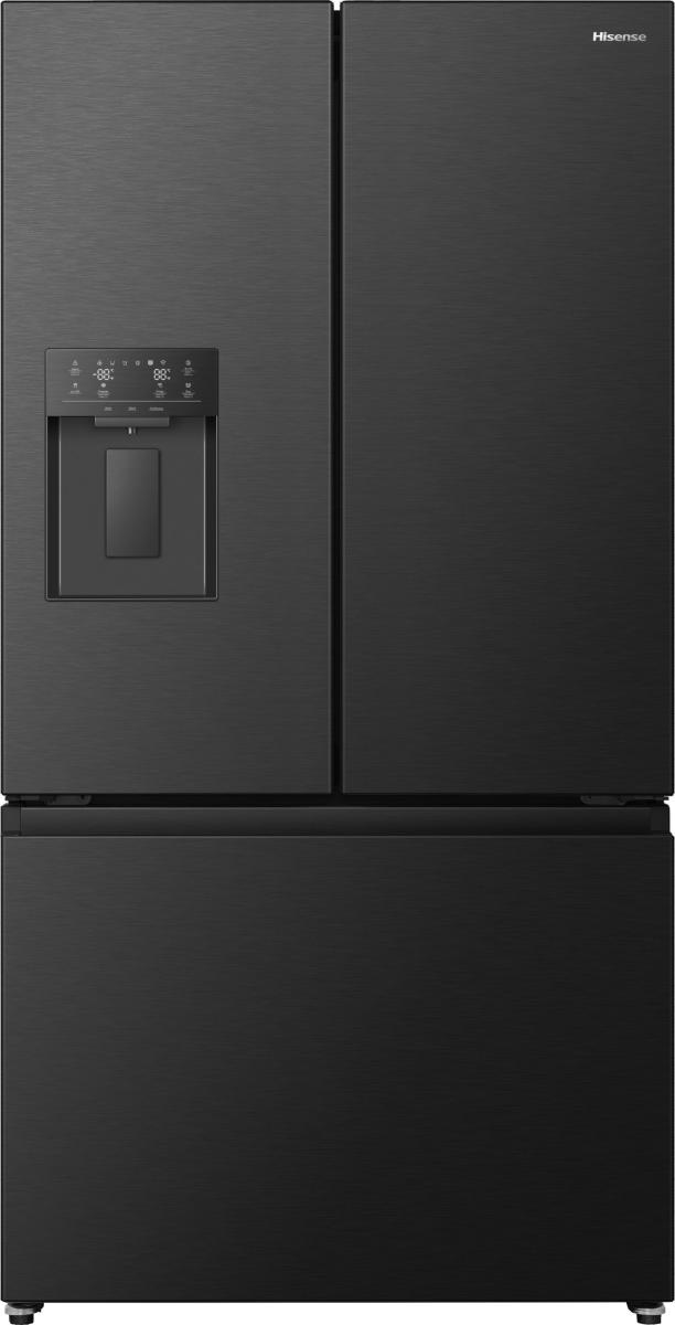 Hisense PureFlat French Door Fridge Freezer | 179cm (H) | Black | RF815N4SEFE