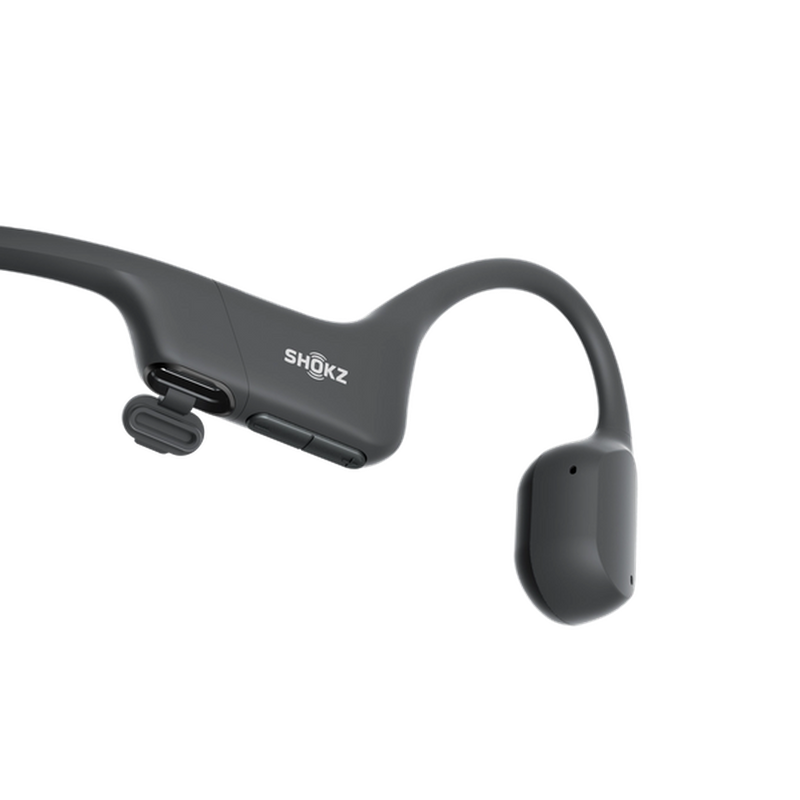 Shokz OpenRun Mini Bone Conduction Wireless Sport Headphones – Cosmic Black | 38-S806-MN-BK Shokz Headphones Euronics Ireland