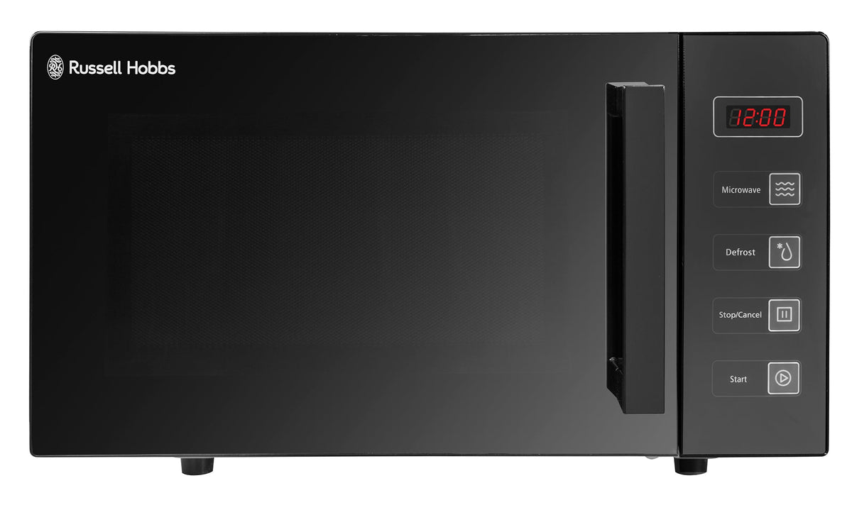 Russell Hobbs 23L Flatbed Microwave - Black | RHEM2301BLK