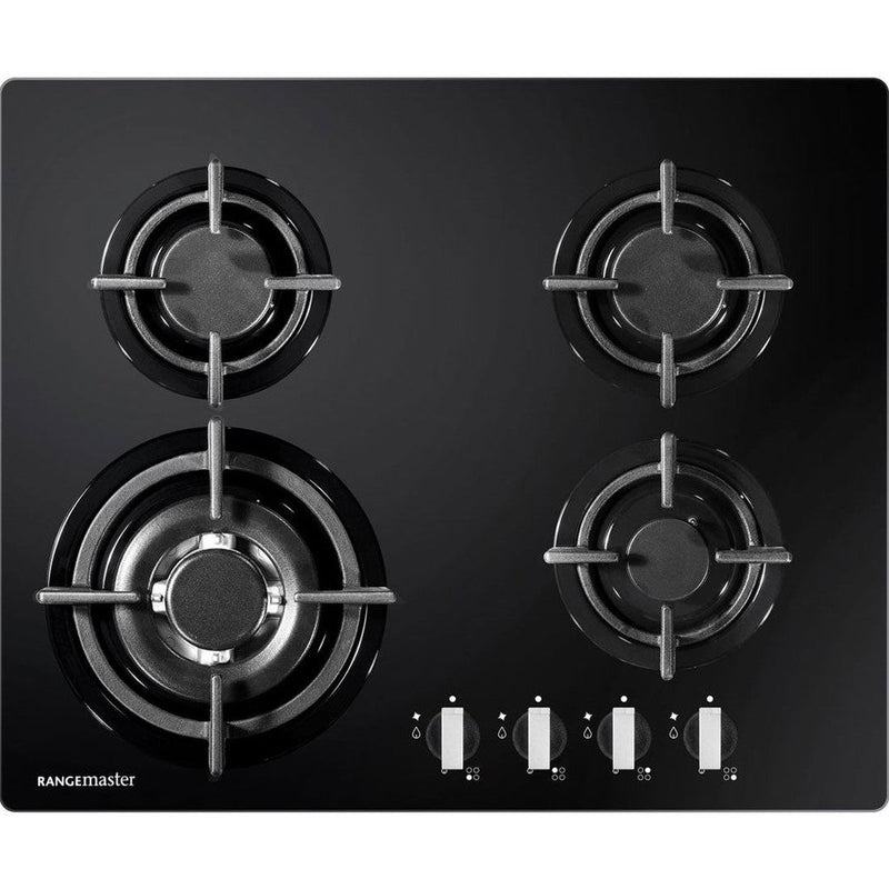 Rangemaster 4 Ring Gas Hob | RMB60HPNGFGL Rangemaster Euronics.ie